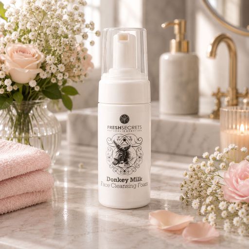 Пенка для умывания Madis Fresh Secrets Donkey Milk Face Cleansing Foam, 100 мл