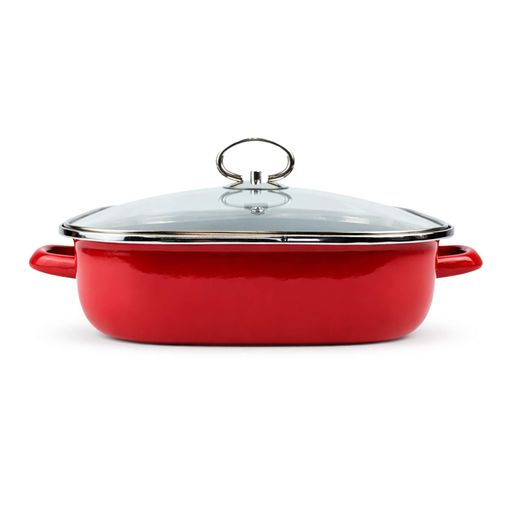 Жаровня антипригарна GARNET з кришкою VITRINOR 27 см 3.5 л (2103133)