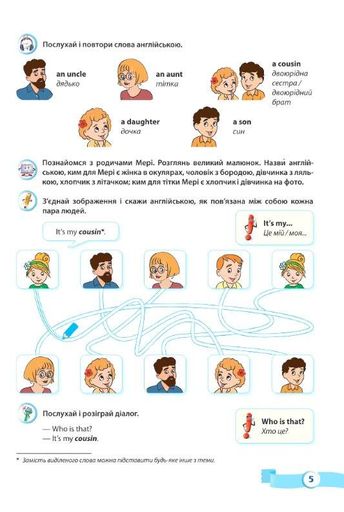 Мої перші англійські слова. Ілюстрований тематичний словник для дітей 4-7 років. У 2-х частинах. Частина 2 (2103280)