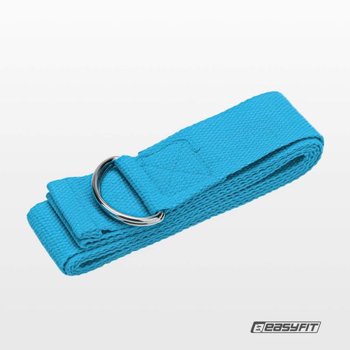Ремень для йоги EasyFit светло-голубой (2104605)
