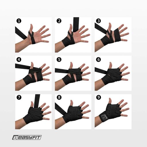 Бинты для бокса EasyFit FlexWrap 4 м (2104643)