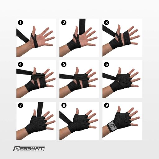 Бинты для бокса EasyFit Classic Wrap 2,5 м (2104647)