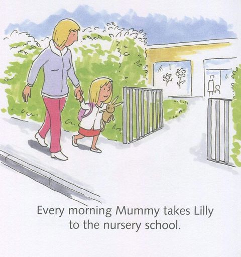 Nick and Lilly. At the nursery school (2105095)