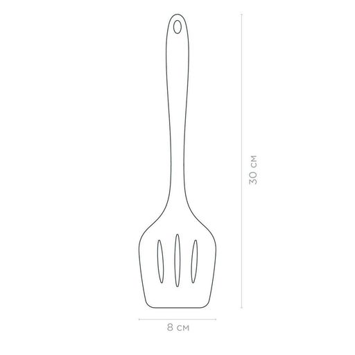 Лопатка з прорізами Vinzer Culinary 30 см 50662 (2105221)