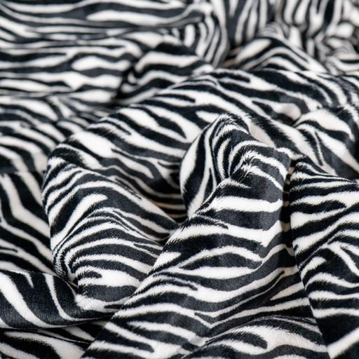 Плед флісовий Sherpa Зебра двосторонній Love You 150 x 200 см (2105235)