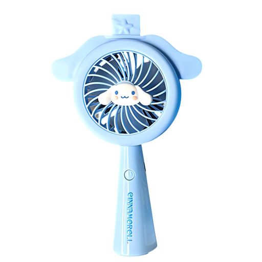 Детский портативный USB-вентилятор на аккумуляторе Cinnamoroll голубой (677-79) (2105276)