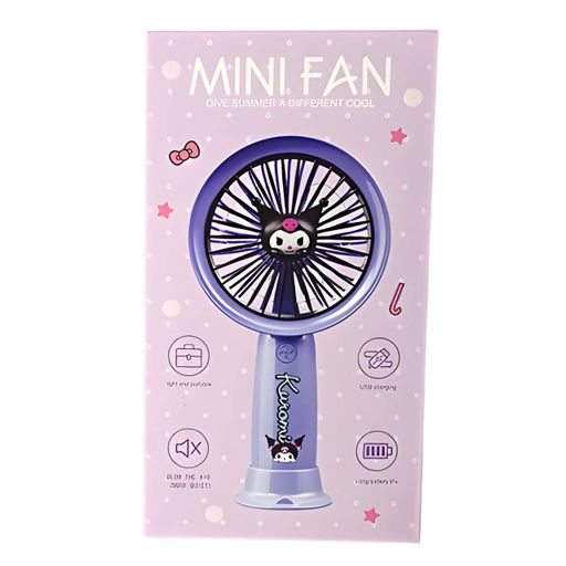 Дитячий портативний USB-вентилятор на акумуляторі Cinnamoroll блакитний (SD-02) (2105281)