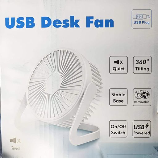 Настольный USB-вентилятор синий (S402) (2105292)