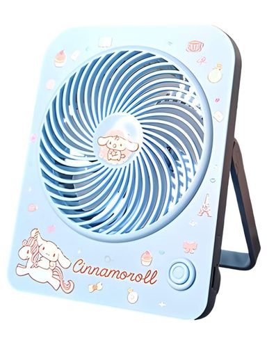 Дитячий настільний USB-вентилятор Cinnamoroll блакитний (6830A) (2105393)