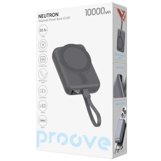 Портативна Батарея Proove Neutron 22.5W 10000mAh purple (2105498)