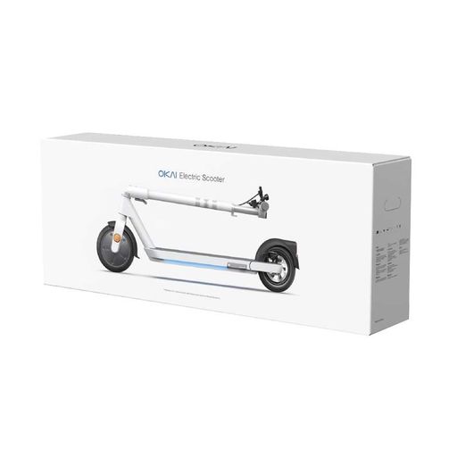 Електросамокат Okai Es20-neon White 9", 300(600)W, 9.8Ah, 40km, 25km\h, 20%, Nfc, App, 16kg (es20-w) (2105509)