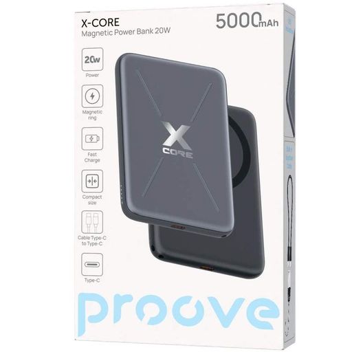 Портативна Батарея Proove X-Core 20W 5000mAh sky blue (2105677)