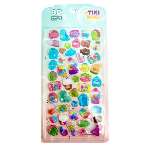 Набір 3D-наліпок Tiki Wiki серії "Crystal" – Тікі Натхнення (2105708)