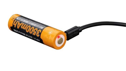 Акумулятор 18650 Fenix (3500 mAh) micro usb зарядка (2106087)
