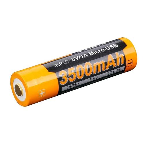 Акумулятор 18650 Fenix (3500 mAh) micro usb зарядка (2106087)