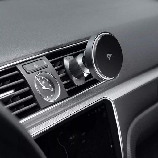 Автотримач із бездротовою зарядкою Proove Light Circle Qi2 15W Black (WHLC15010002) [167446] (2106484)