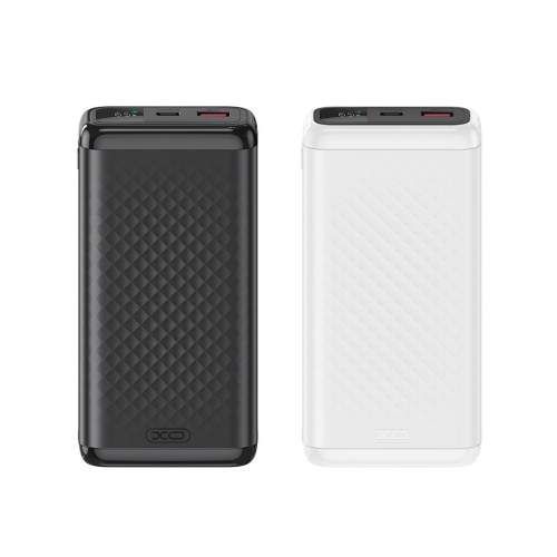 Універсальна мобільна батарея XO PB309 22.5W Digital Fast Charger 20000mAh Білий (2106898)