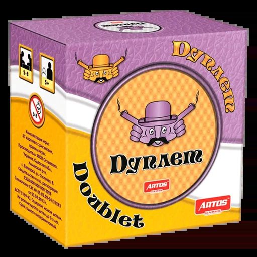 Настольная игра «Дуплет» (Доббль / Dobble) Artos Games (2107123)
