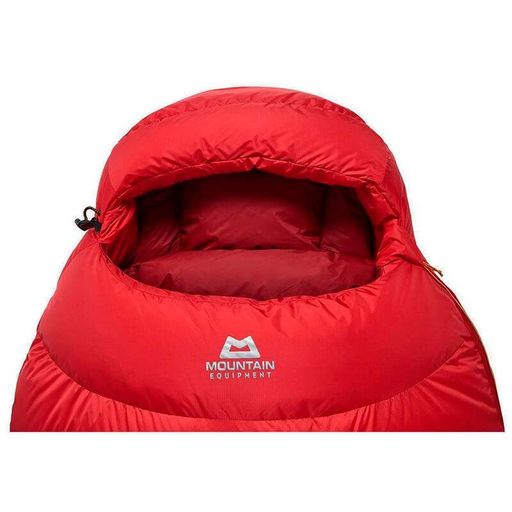 Спальный мешок Mountain Equipment Glacier 1000 Long Down LZ Imperial Red (ME-003516.01040.LongLZ) (2107261)