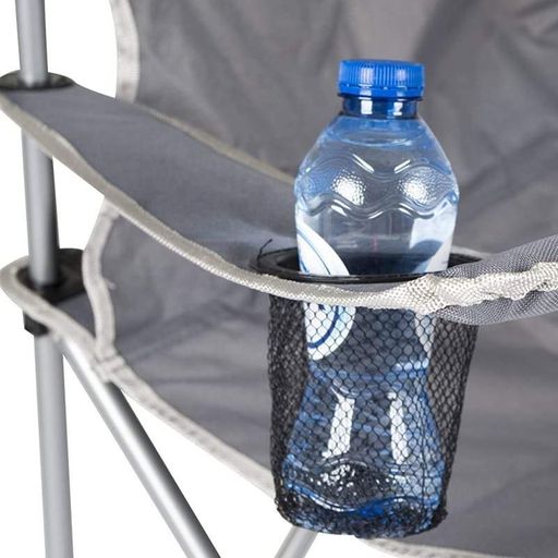 Кресло раскладное Bo-Camp Foldable Compact Grey (DAS301449) (2107536)