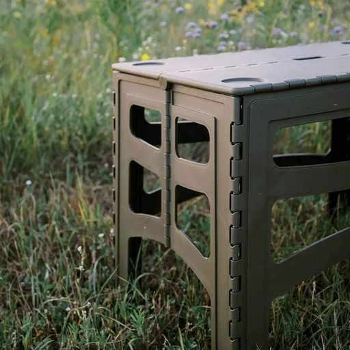 Стіл кемпінговий Tribe Camp Table High пластиковий 70x44.5x55 см Olive (T-EF-0004-olive) (2107579)
