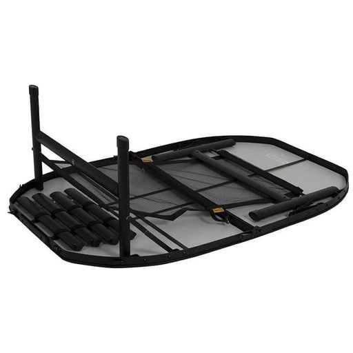 Стол Bo-Camp Northgate Oval 120x80 cm Black/Grey (DAS302568) (2107603)