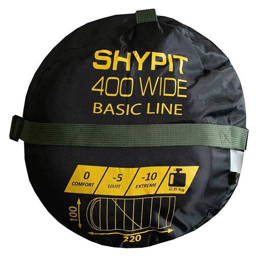 Спальний мішок Tramp Shypit 400 Wide правий Olive 220/100 см (UTRS-060L-R) (2107624)
