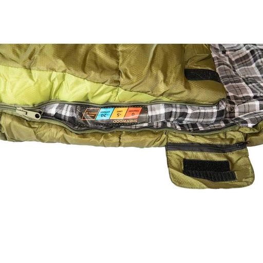 Спальный мешок Tramp Sherwood Long левый Dark-Olive/Grey 230/100 см (UTRS-054L-L) (2107630)