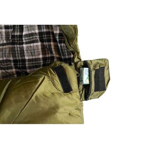 Спальный мешок Tramp Sherwood Long правый Dark-Olive/Grey 230/100 см (UTRS-054L-R) (2107631)