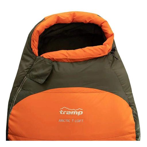 Спальный мешок Tramp Arctic Long правый Orange/Grey 225/80-55 см (UTRS-048L-R) (2107640)