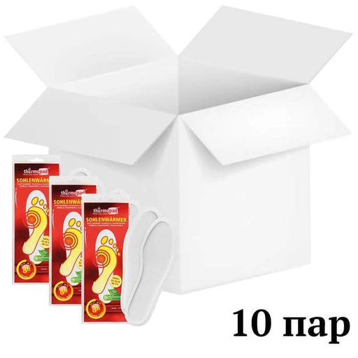 Набор химических грелок-стелек Thermopad Foot Warmer 10 пар 42-43 XL (TPD 78194) (2107690)