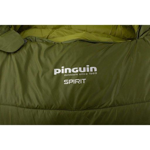 Спальный мешок Pinguin Spirit CCS 195 2020 Green Left Zip (PNG 232349) (2107803)