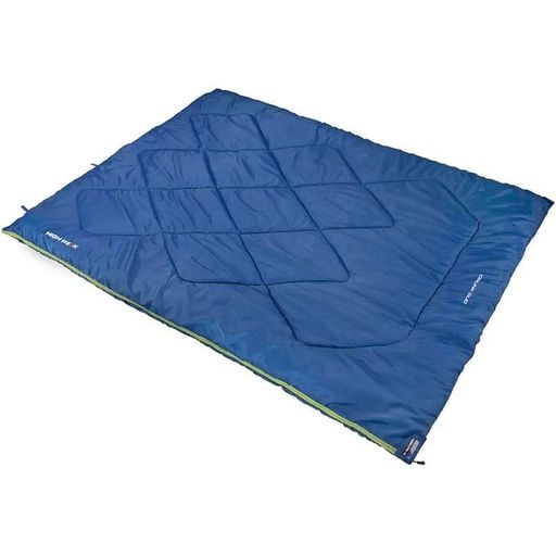 Спальный мешок двухместный High Peak Ceduna Duo/+14°C Blue/Dark Blue Twin 200х150 см (929549) (2107906)