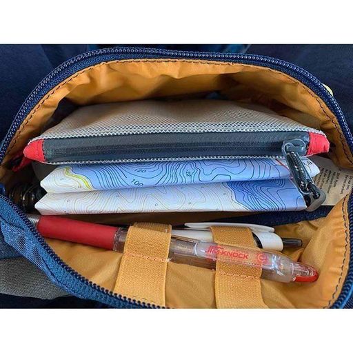 Поясная сумка Exped Mini Belt Pouch 1.5л Burgundy Melange (018.1069) (2107960)