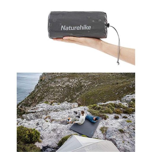 Туристический коврик Naturehike CNH22DZ018 черный 183 см (6975641888567) (2107972)