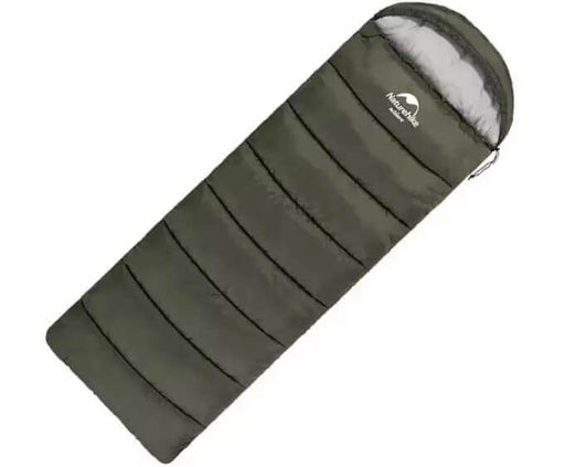 Спальный мешок Naturehike U350 NH20MSD07 (1°C) левый зеленый 220 см (6927595767238-L) (2107977)