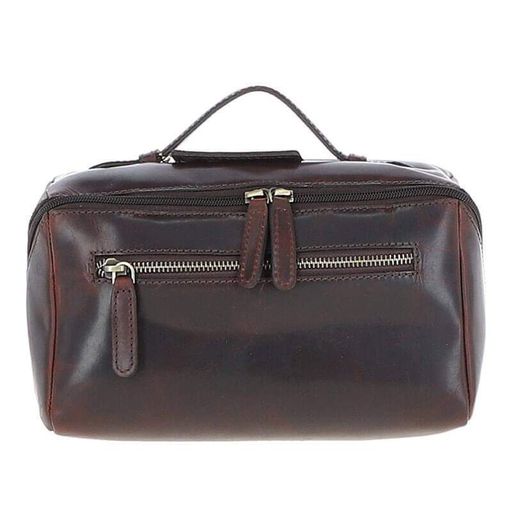 Несессер кожаный Ashwood K49 Brown (K49 BRN) (2108002)