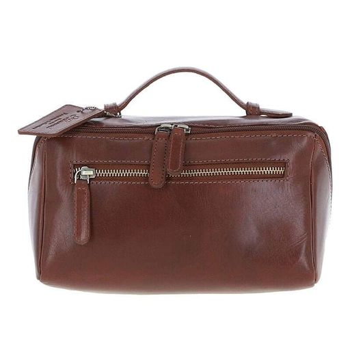 Несесер шкіряний Ashwood K49 Chestnut Коричневий (K49 CHESTNUT) (2108003)