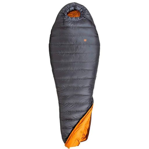 Спальний мішок пуховий Turbat Nox 400 Grey/Cheddar Orange 195 см (012.005.0393) (2108025)