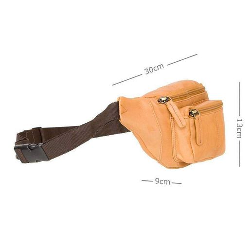 Поясная кожаная сумка Visconti Bumbag Sand (720 SND) (2108030)