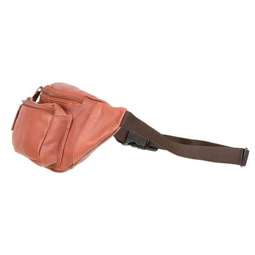 Поясна шкіряна сумка Visconti 720 Bumbag Brown (720 BR) (2108032)