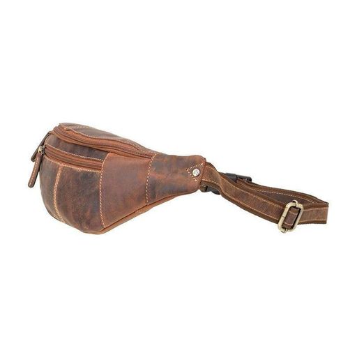 Поясная кожаная сумка Visconti Bumbag Large Oil Tan (721 OIL TAN) (2108034)