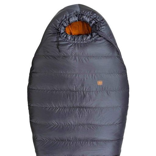 Спальний мішок пуховий Turbat Nox 400 Grey/Cheddar Orange 185 см (012.005.0394) (2108049)