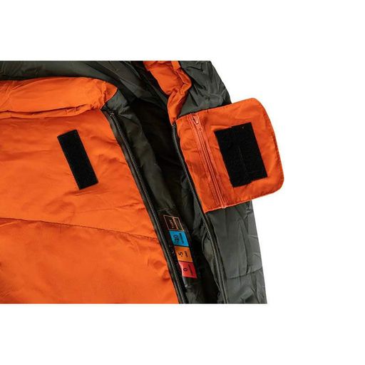 Спальный мешок Tramp Fjord Long правый Orange/Grey 225/80-55 см (UTRS-049L-R) (2108191)