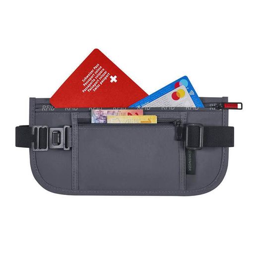 Поясна сумка Wenger waist belt with RFID pocket сіра (611879) (2108234)