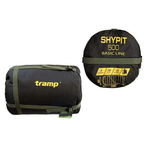 Спальный мешок Tramp Shypit 500 Regular левый Olive 220/80 см (UTRS-062R-L) (2108252)