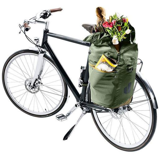 Велосипедна сумка Deuter Mainhattan 17+10 Khaki-Clay (3230022 2615) (2108334)
