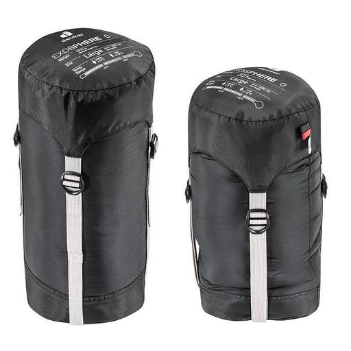 Спальный мешок Deuter Exosphere 0° L Black-Fire правый 220см (3700221 7530 0) (2108361)