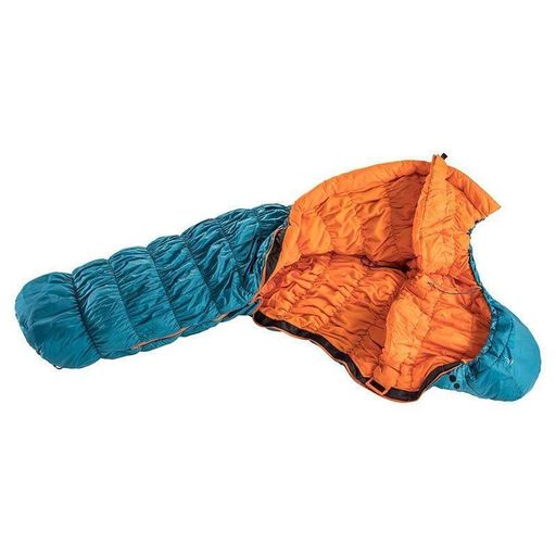 Спальный мешок Deuter Exosphere -10° SL Petrol-Mango левый 198см (3700621 3911 1) (2108365)