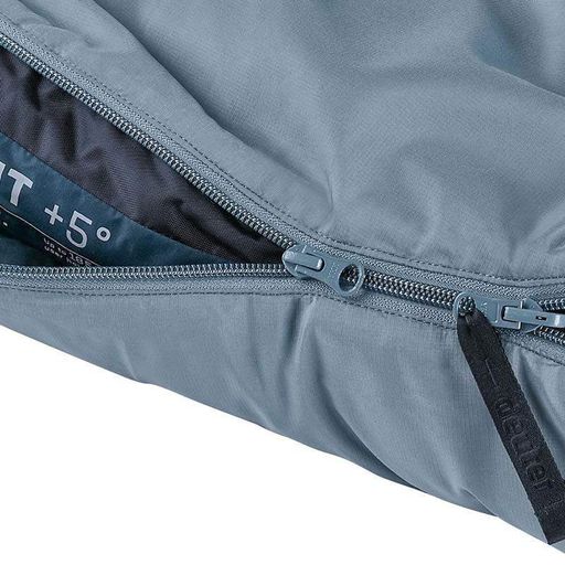 Спальний мішок Deuter Orbit +5° REG Shale-Ink правий (3701122 4335 0) (2108382)